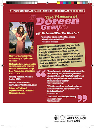 The Picture of Doreen Grey Flyer